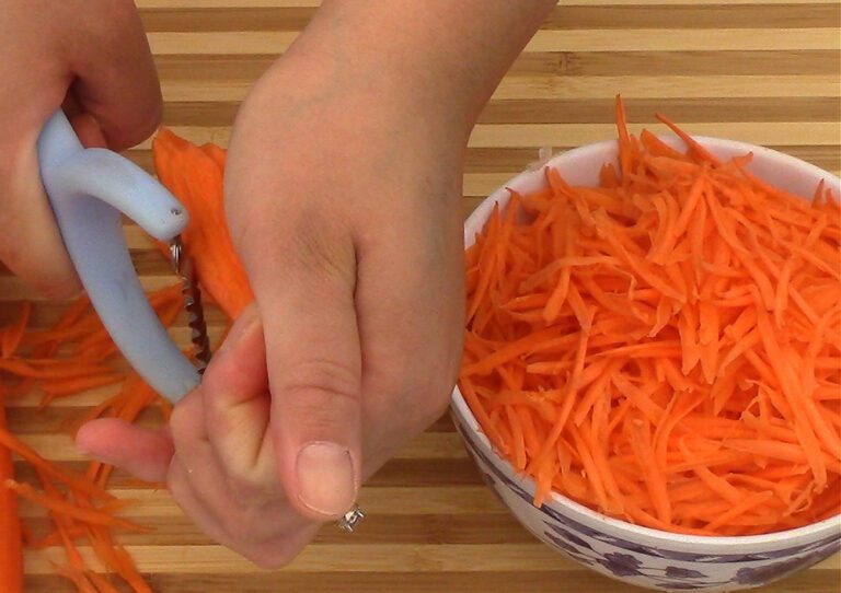 shredded carrot